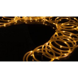 Vianočné LED osvetlenie - MINI kábel - 10 m teplá biela