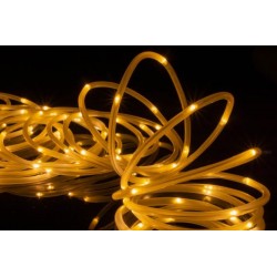 Vianočné LED osvetlenie - MINI kábel - 10 m teplá biela