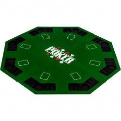 Skladacia pokerová podložka - zelená