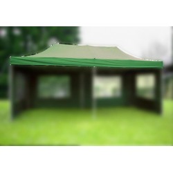 Náhradná strecha k nožnicovému stanu 3 x 6 m, zelená