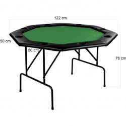 Pokrový stôl - zelený