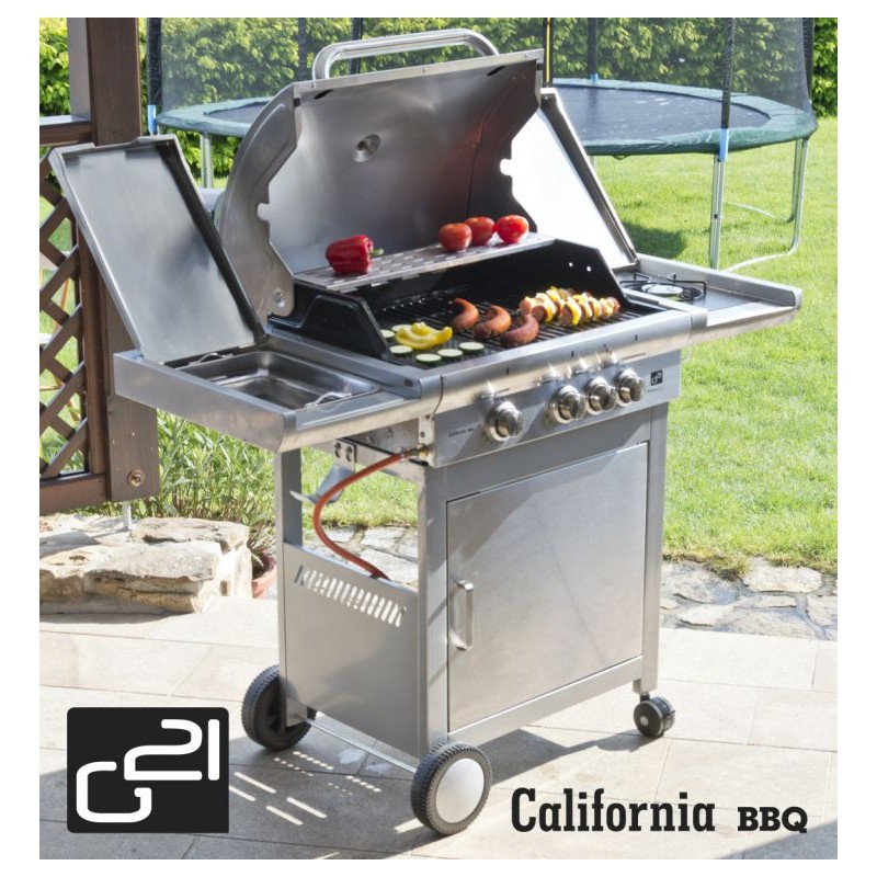 Plynový gril G21 California BBQ Premium line, 4 hořáky