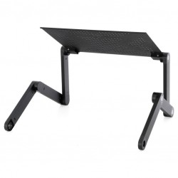 Notebookový stôl - 42 x 28 cm, čierny