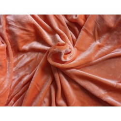 Mikroplyšová plachta 180 x 200 cm - oranžová