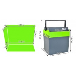 Chladiaci box - 30 L, 230V/12V ECO A++