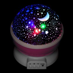 LED Star Light projektor nočnej oblohy - ružová