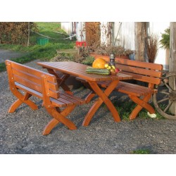 Záhradný drevený stôl STRONG - 160 cm
