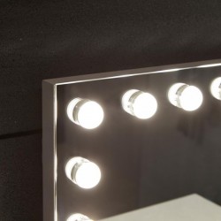Aquamarin Kúpeľňové LED zrkadlo Holywood 58 x 43 cm
