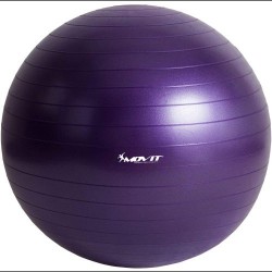 Gymnastická lopta MOVIT - fialová, 75 cm