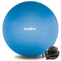 MAXXIVA Gymnastická lopta Ø 55 cm s pumpičkou, modrá