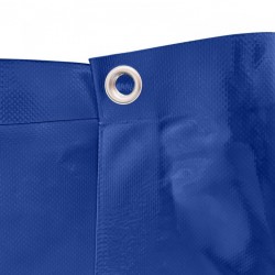 JAGO Plachta 650 g/m², hliníkové oká, modrá, 4 x 3 m