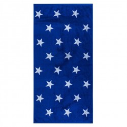 Osuška Stars - 70 x 140 cm, kráľ.modrá
