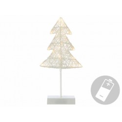 Vianočná dekorácia - strom, 40 cm, 20 LED diód