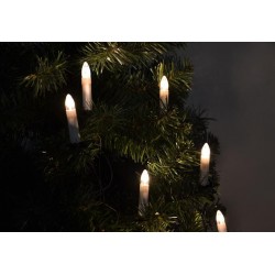 Vianočné sviečky s 30 LED diódami