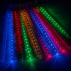 Vianočné osvetlenie - cencúle - 180 LED farebné