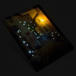 Nástenná maľba- Staré mesto, 31 LED, 30 x 40 cm