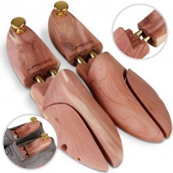 Jago tvarovač obuvi z cédrového dreva a hliníka, veľ. 39-40