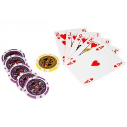 Poker set 1000 ks žetónov OCEAN Trolley