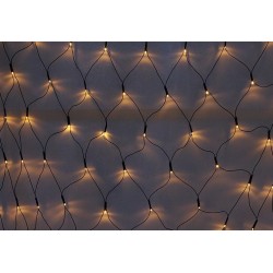 diLED svetelná sieť - 100 LED teplá biela + napájanie