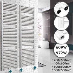 Kúpeľňový radiátor 1600 x 600 mm, biely
