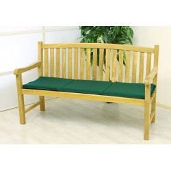 Vysoko kvalitný sedák na trojmiestnu lavicu - záhradne zelené