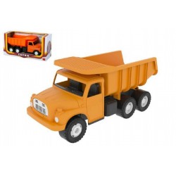 Auto Tatra 148 plast 30cm oranžová sklápěč v krabici