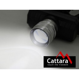 Cattara svietidlo- čelovka SCORPION, nabíjacia, 90lm