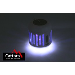 Cattara svietidlo nabíjacie s bluetooth + UV lapač hmyzu