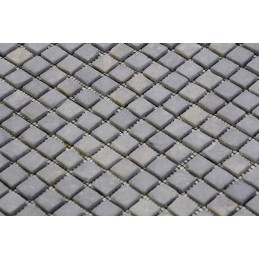 Mramorová mozaika Garth - sivá, obklady 1 m2