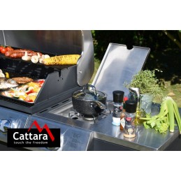 CATTARA záhradná kuchyňa s plynovým grilom VICENZA 2m x 0,6m