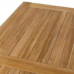 DIVERO jedálenský stôl, masívny 150 x 90 cm