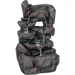 STILISTA kamenný vodopád 29,5 x 25 x 4 cm, 3 W