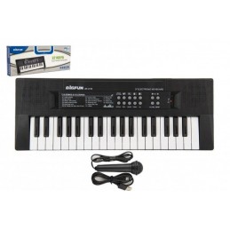 Piano/Varhany/Klávesy, 37 kláves napájania na USB + mikrofón