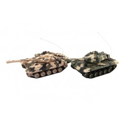 Tank RC 25 cm, so zvukom a svetlom, 50 x 20 x 23 cm, 2 ks