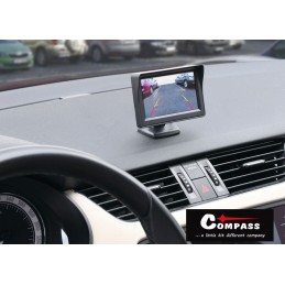 COMPASS LCD display so stojanom pre parkovaciu kameru