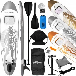 PHYSIONICS nafukovací paddleboard - boh Anubis, 305 cm