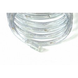 LED svetelný kábel - 480 diód, 20 m, studeno biely
