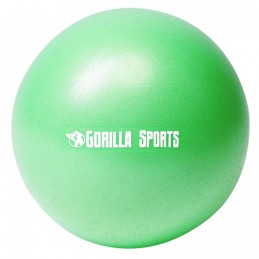 Gorilla Sports Mini lopta na pilates, 18 cm, zelená