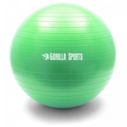 Gorilla Sports Gymnastická lopta, 55 cm, zelená