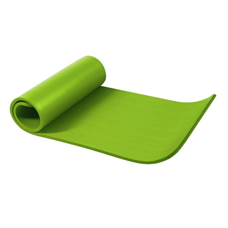 Gorilla Sports Podložka na jogu, 190 x 60 cm, svetlo zelená