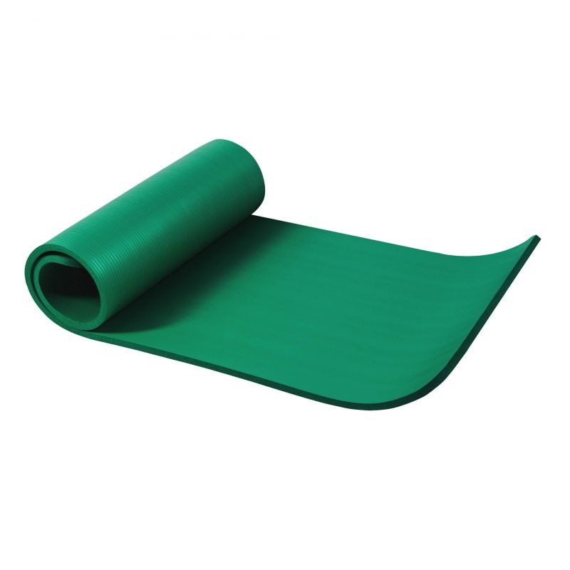 Gorilla Sports Podložka na jogu, 190 x 60 cm, zelená