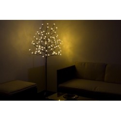 Vianočná dekorácia - svetelný strom, 150 cm, 96 LED