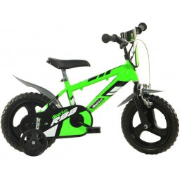 Detský bicykel Dino 12&quot  zelený