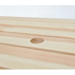 PIKNIK MASIV Súprava drevená 180 cm - PRÍRODNÁ