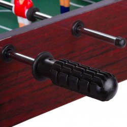 Mini stolný futbal s nožičkami 70 x 37 x 25 cm - tmavý