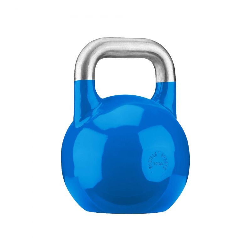 Gorilla Sports Súťažný kettlebell, modrý, 12 kg