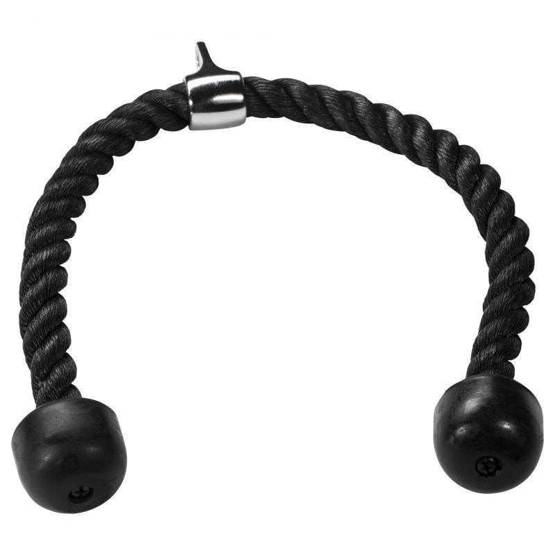 Gorilla Sports Nylonové tricepsové lano, 100 cm