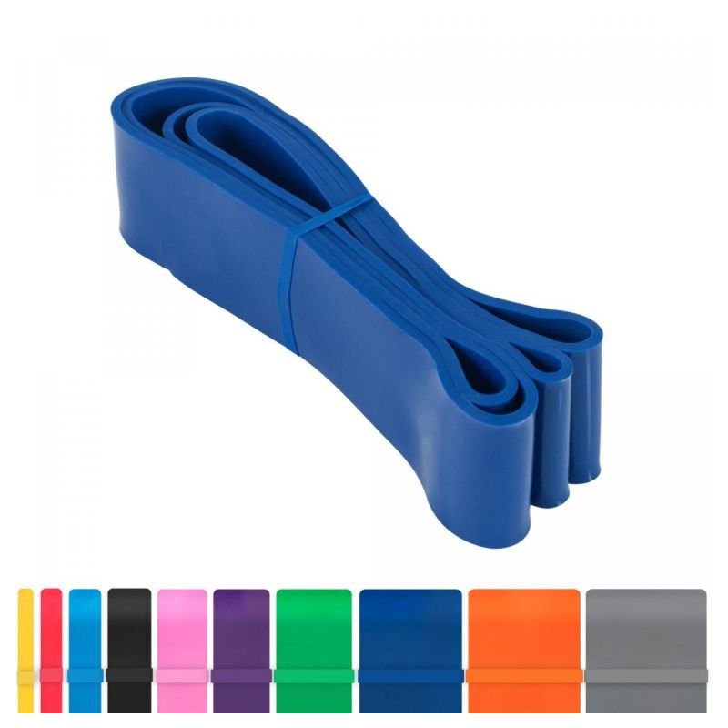 Gorilla Sports Odporová guma 64 mm, tmavo modrá