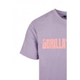 Gorilla Sports Športové tričko, fialová/koralová, L