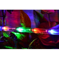 LED svetelný kábel - 480 diód, 20 m, farebný